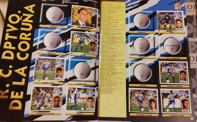 Álbum La Liga 97-98 de colecciones Este