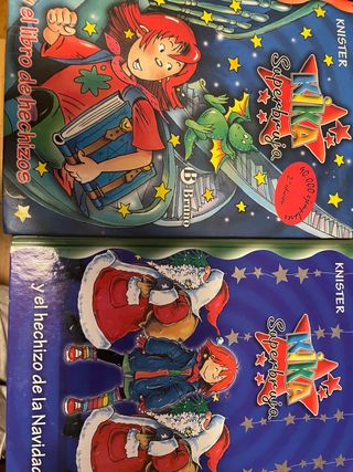 Libros KIKA SUPERBRUJA- Precio de los 2