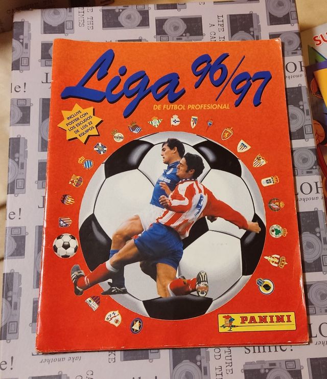 ALBUM LA LIGA 96-97 PANINI CON RONALDO ROOKIE
