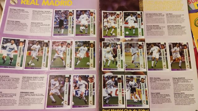 ALBUM LA LIGA 96-97 PANINI CON RONALDO ROOKIE