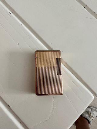 Mechero Dupont Oro Funciona