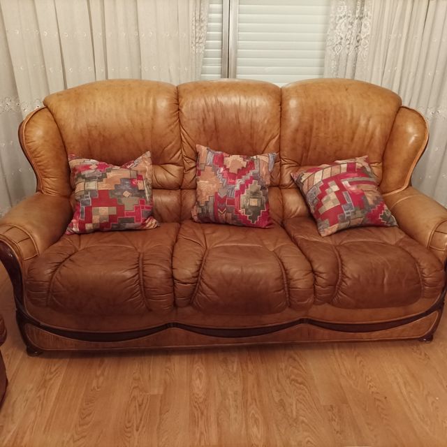 Sofá de piel