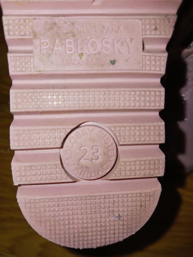 BOTAS NIÑA PABLOSKY