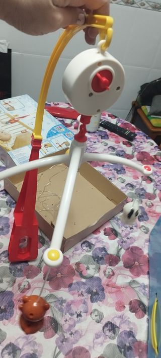 Reloj - Carrusel  musical móvil bebe