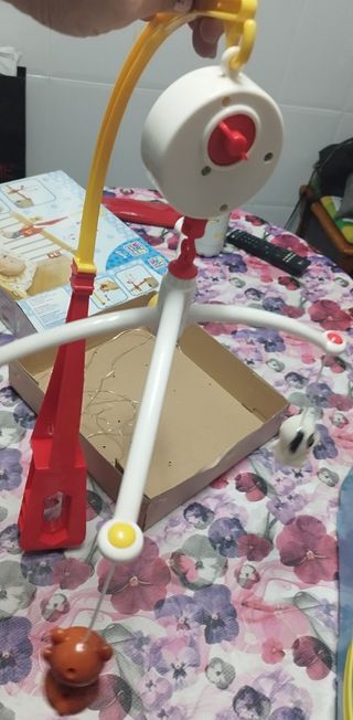 Reloj - Carrusel  musical móvil bebe