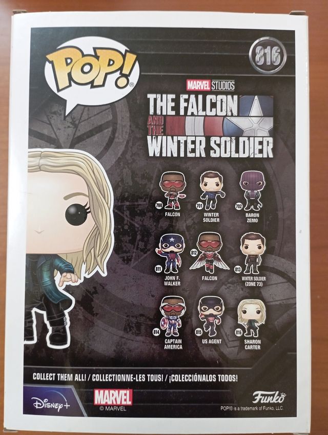 Funko Pop Sharon Carter The Falcon Winter Soldiers