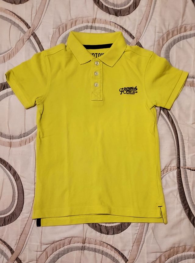 Lote 4 polos manga cortaT. 9-10