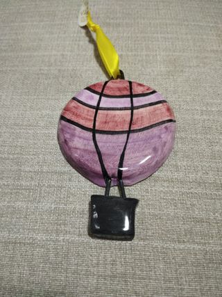 Mongolfiera in ceramica Vietri sul mare