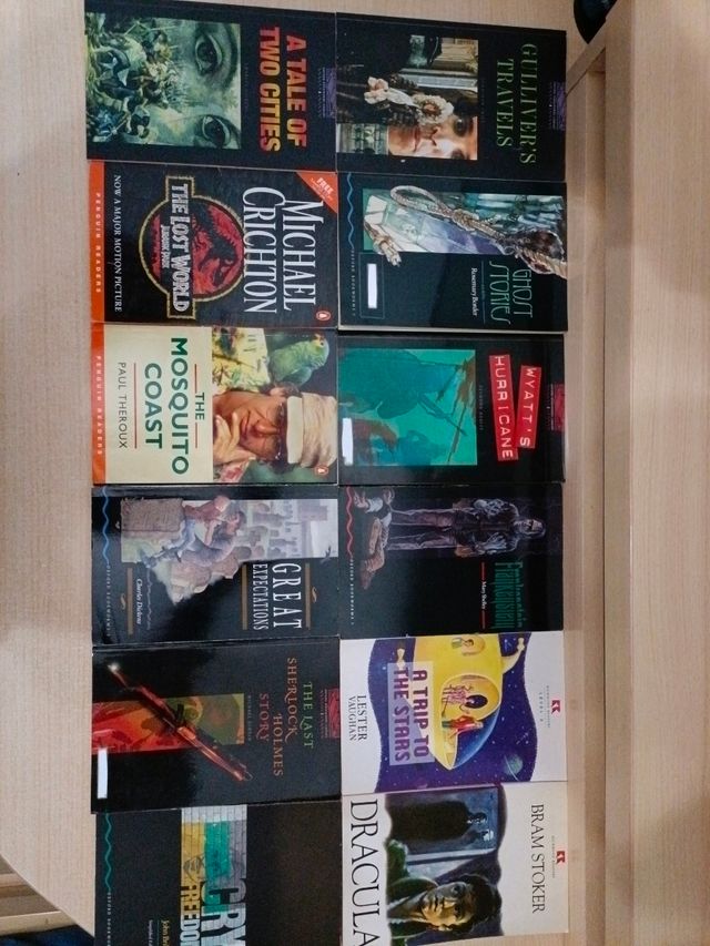 Libros lectura inglés