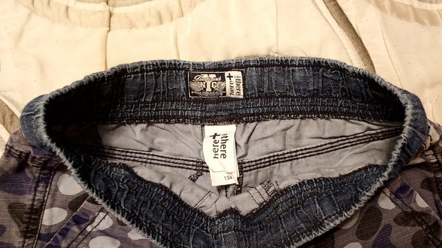 Lote 2 bermudas camuflaje T. 8-9