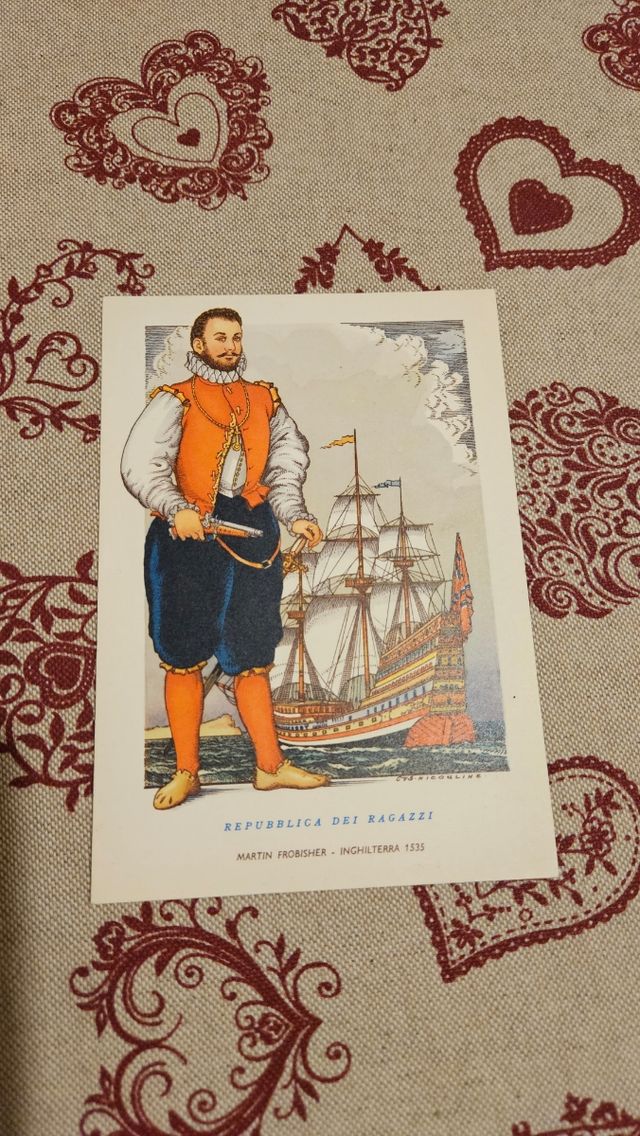 Cartoline Repubblica dei Ragazzi Uomini di mare