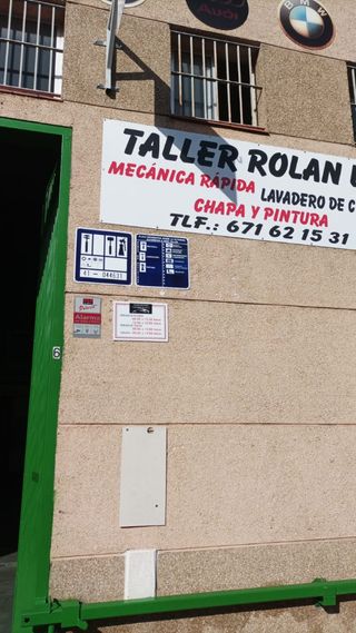 Taller chapa y pintura