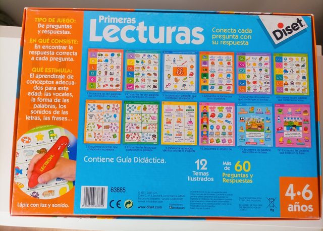 JUEGO ELECTRÓN "PRIMERAS LECTURAS"