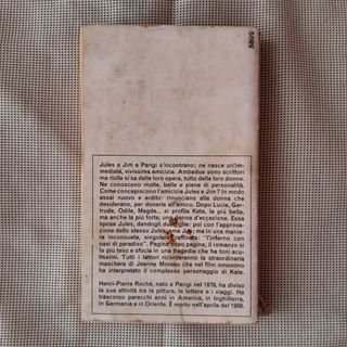 Libro "Jules e Jim"di Henri-Pierre Rochè