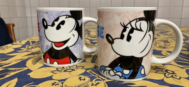 coppia tazze Topolino & Minnie