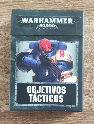 WARHAMMER 40.000- OBJETIVOS TÁCTICOS - CARTAS 