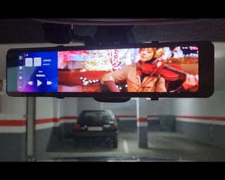 Espejo multimedia para coche