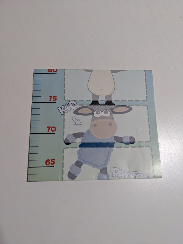 metro mural infantil de papel