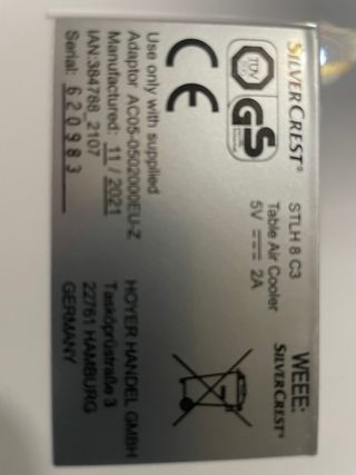 ventilador/ aspirador filtros/ aire renovado