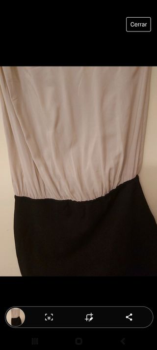 Vestido Zara Trafaluc fiesta 