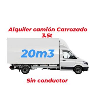 Alquiler camión Carrozado