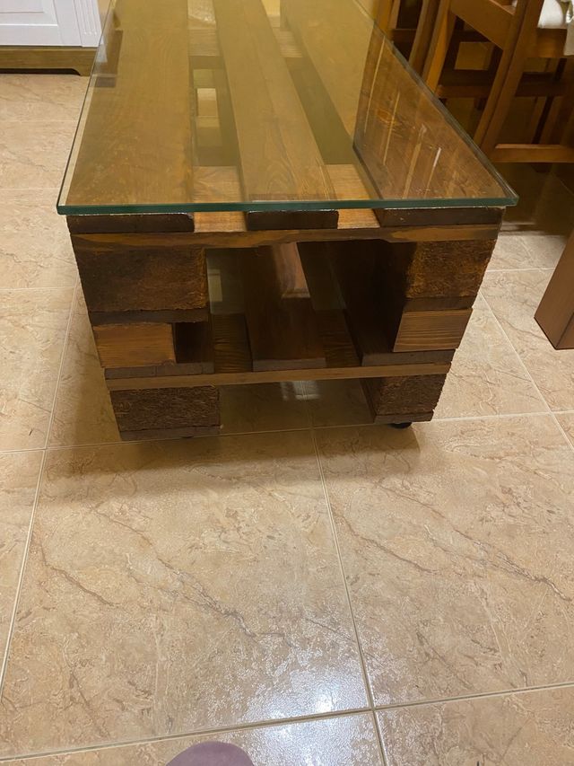 tavolino da caffè in pallets