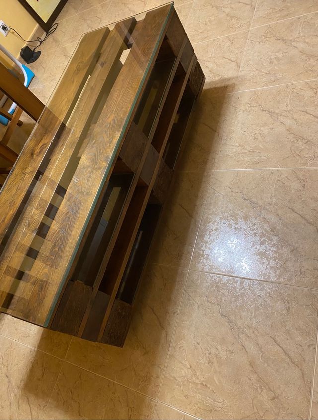 tavolino da caffè in pallets