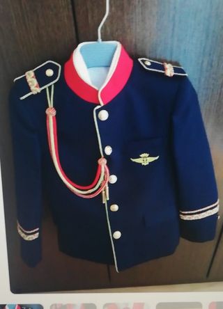 Traje de comunión de almirante talla 9