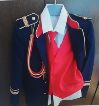 Traje de comunión de almirante talla 9