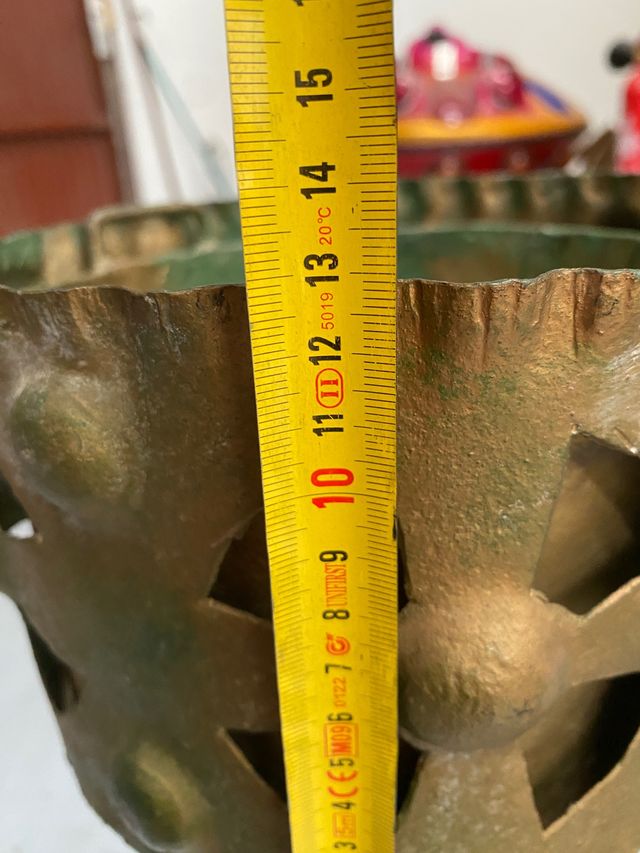 macetero grande años 70