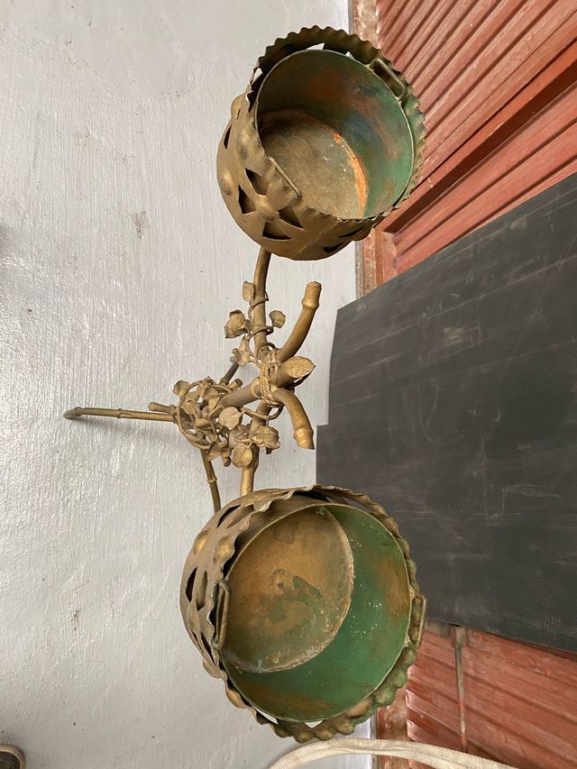 macetero grande años 70