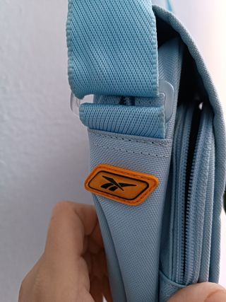 Bolso / bandolera Reebok, azul claro
