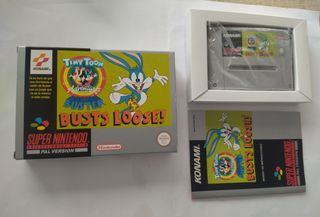 Tiny Toon Como Nuevo SNES Super Nintendo Pal Esp