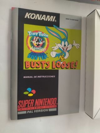 Tiny Toon Como Nuevo SNES Super Nintendo Pal Esp