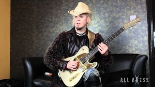 OFERTA! Correa JOHN 5 XL 100% cuero guitarra