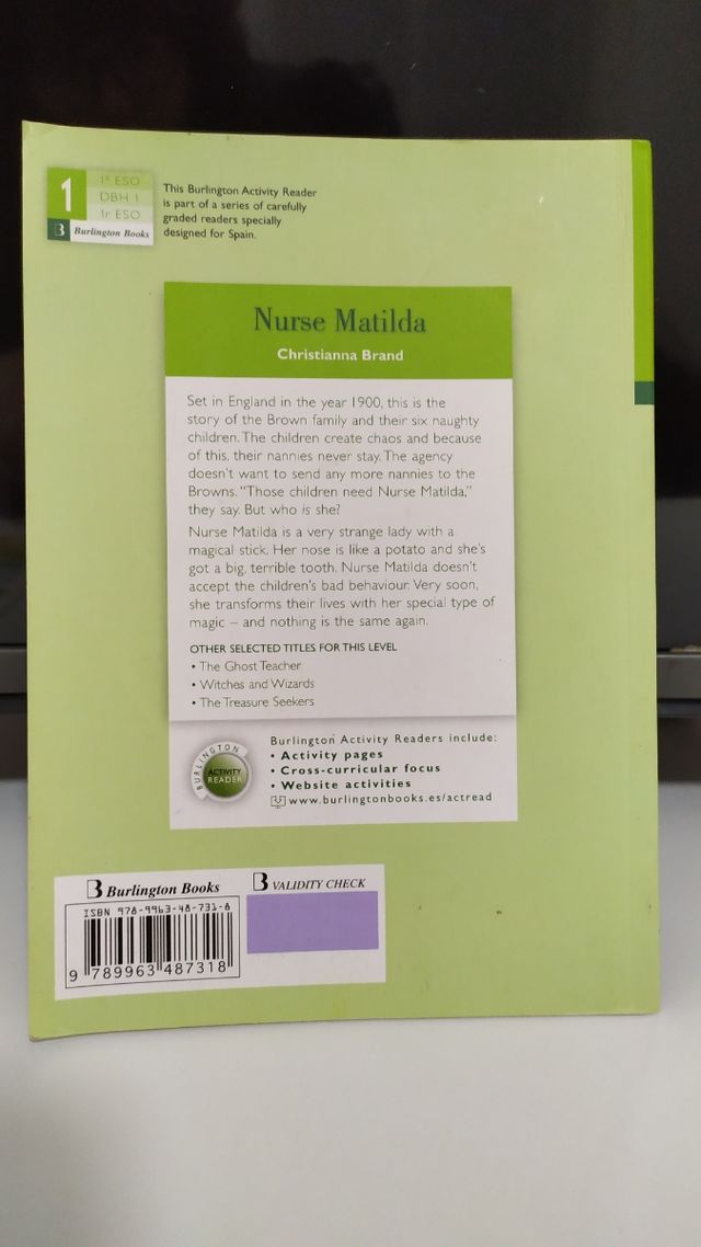 libro Nurse Matilda