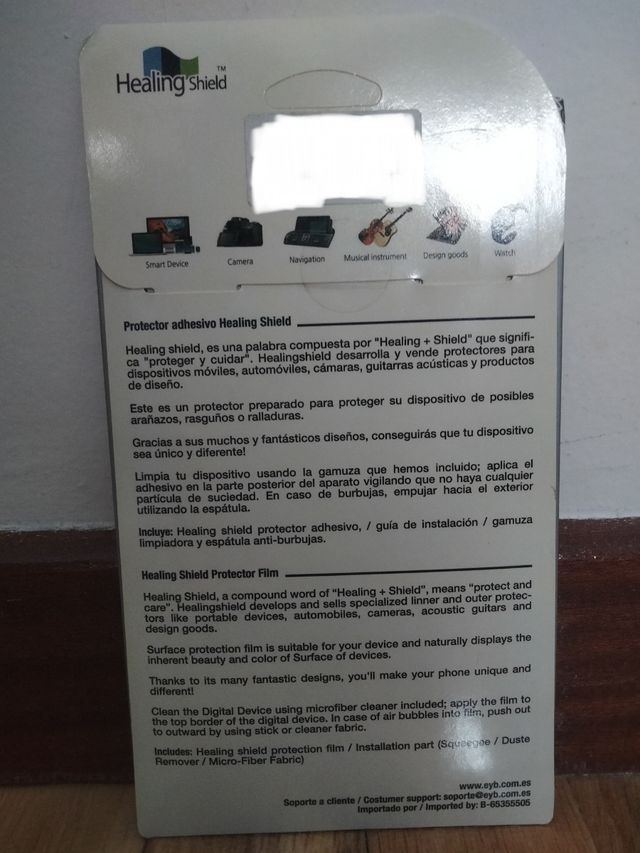 COVER PER IPHONE 6+PELLICOLA PROTETTIVA