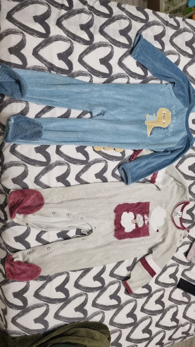 5 Monos niño talla 36m