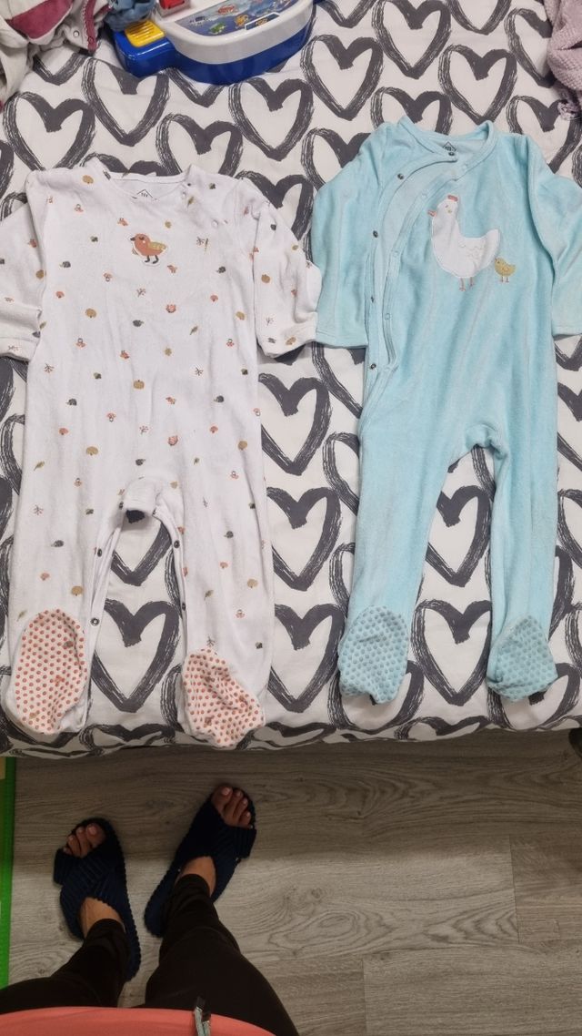 5 Monos niño talla 36m