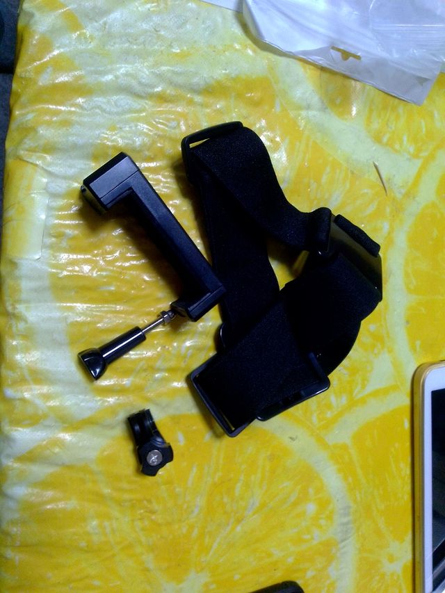 correa ajustable para la cabeza, Clip Universal