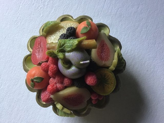 candela a forma di cestino frutta Point a ligne