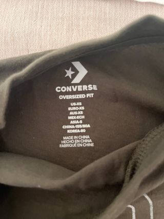 Dos camisetas converse manga corta
