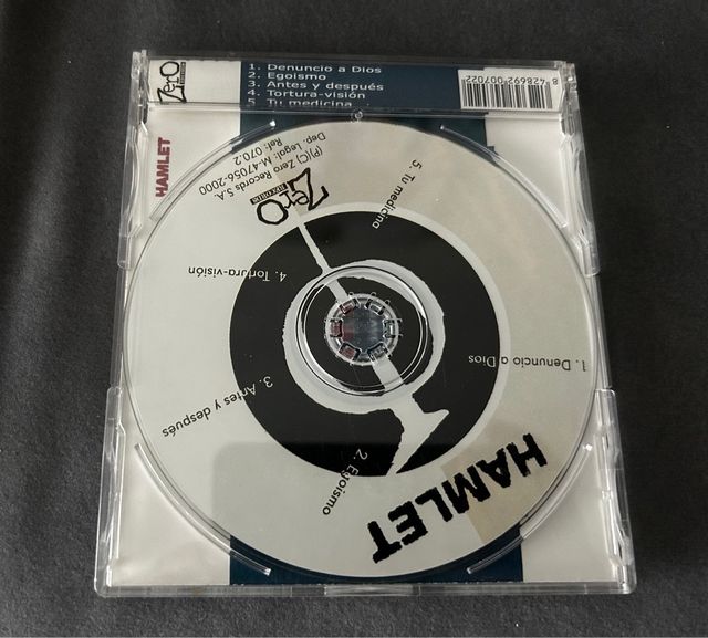 Hamlet “Denuncio a Dios + 4” MAXI