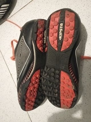 Bota de fútbol niño número 33