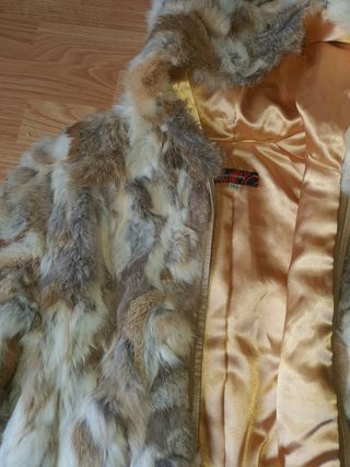 Chaqueta de pelo talla 40