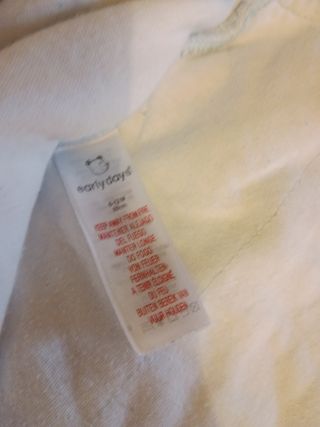 Saco dormir bebe 80cm