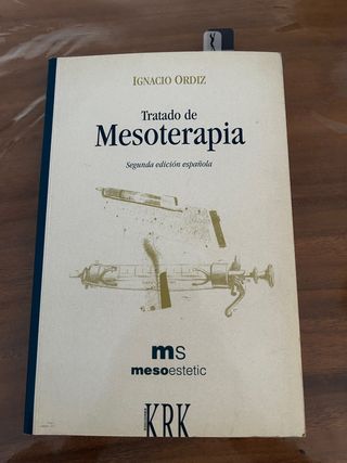 Libros de medicina estética y mesoterapia