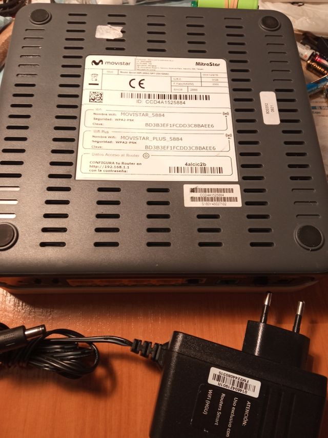 Router Movistar fibra