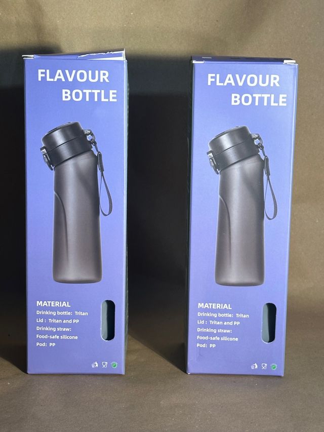 2 borracce 0%Sugar nere opache per pods