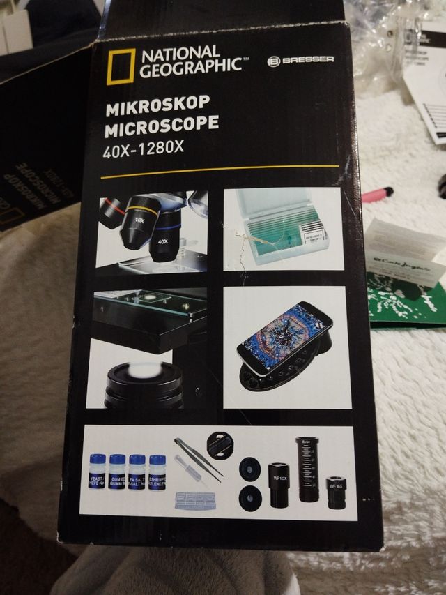 Microscopio 40x 1280x